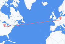 Flyrejser fra Chicago til Frankfurt