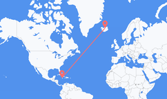 Flights from Montego Bay to Akureyri