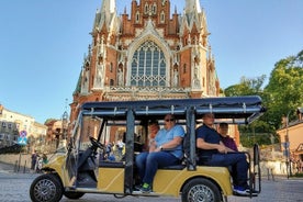 Krakow: Gamlebyen, jødiske Kazimierz og Ghetto Sightseeing med elektrisk golfvogn