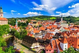 Heildagstúr til Cesky Krumlov frá Prag og til baka