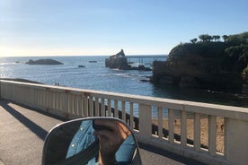 Tour du littoral du Pays Basque français en Combi VW