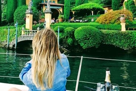 Experiencia de navegación en el lago de Como con patrón privado