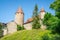 photo of morning view of Château de Bulle in Gruyère District, Switzerland.