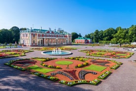 Photo of beautiful landscape of Oru park in Toila at autumn. Ida-Viru County, Estonia.