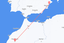 Flights from Marrakesh to Alicante