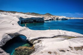 Milos, tour de las playas del lado norte