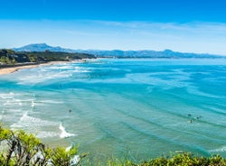 Photo of Biarritz Grande Plage in summer,France.