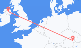 Flights from Austria to Northern Ireland