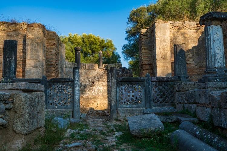 Photo of Archaeological Site of Olympia, UNESCO world heritage in Greece.