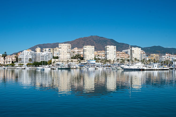 Puerto Deportivo de Estepona, Andalusia, Spain .