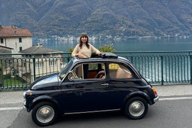 Classic Fiat 500 Vintage Car Rental Lake Como: 1hr to 1 week