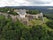 Aerial view of Königstein Fortress the "Saxon Bastille", a hilltop fortress near Dresden, in Saxon Switzerland, Germany, It is one of the largest hilltop fortifications in Europe.