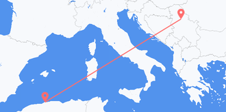 Algeria to Serbia