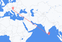 เที่ยวบิน จาก แฮมบันโตตา, ศรีลังกา ไปยัง ซาเกร็บ, โครเอเชีย