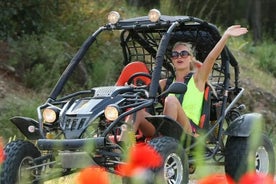 Rafting Buggy Safari 3 em 1 e aventura de tirolesa em Antalya