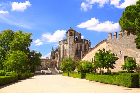 Tomar, Portugal, Europe 060623 Templar knights castle of Tomar