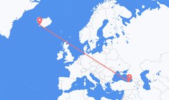 Flights from Reykjavík to Trabzon