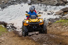 1hr ATV Adventure & Caving fra Reykjavik