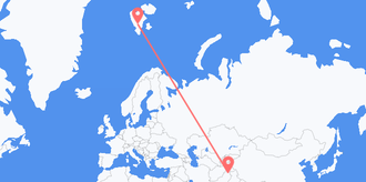 Pakistan to Svalbard & Jan Mayen