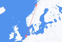 Flyg från Amsterdam, Nederländerna till Mo i Rana, Norge