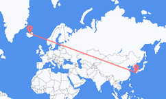 Flights from Kagoshima to Akureyri
