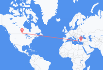 Flüge von Winnipeg nach Antalya