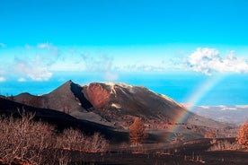 ハイキング ルート ラ パルマの新火山への訪問