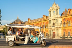 Tour de boas-vindas a Sevilha em Eco Tuk Tuk privado