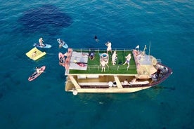  Tour de Snorkel en playas, calas y cuevas en barco en Ibiza