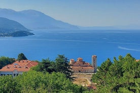 Heilsdagsferð um Ohrid ásamt Sankti Nahúmsklaustrinu frá Skopje