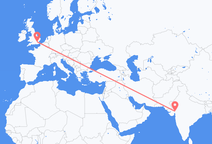 Vols d’Ahmedabad à Londres