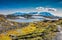 Sognefjell Road crossing, Lom, Innlandet, Norway