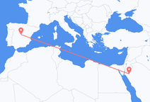 Flights from Tabuk to Madrid