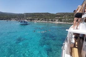 Croisière sur le lagon bleu avec visite touristique depuis le port de Latchi