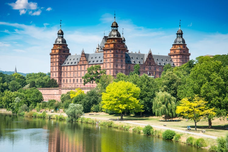 Photo of Frankfurt Johannisburg palace, Aschaffenburg Germany.