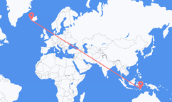Flights from Dili to Reykjavík