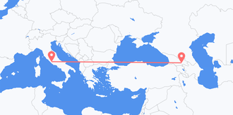 Flights from Georgia to Italy