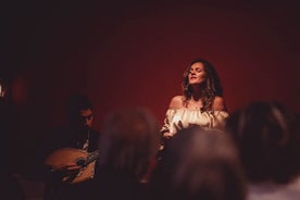 Intimate Live Fado Music Show in Lisbon with Port Wine