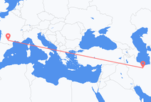 Flug frá Teheran til Toulouse