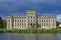 photo of view of Ludwigslust Palace in Baroque architecture style in the town of Ludwigslust, Mecklenburg-West Pomerania, Ludwigslust, Germany.