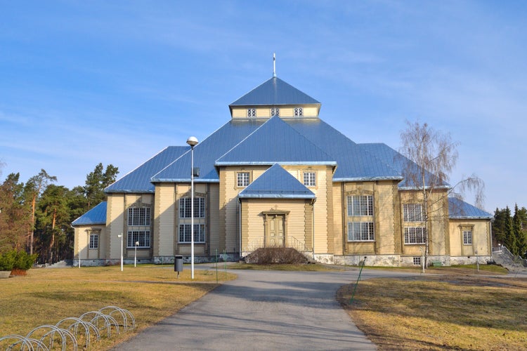 Photo of  Lutheran church in Mikkeli . Finland.