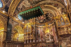 Excursão a pé pela cidade de Valletta com a Catedral de São João (opcional)