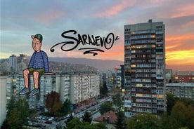 SARAJEVO STREET ART TOUR (art, city, history & mystery)