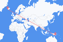 Flug frá Port Moresby til Reykjavíkur