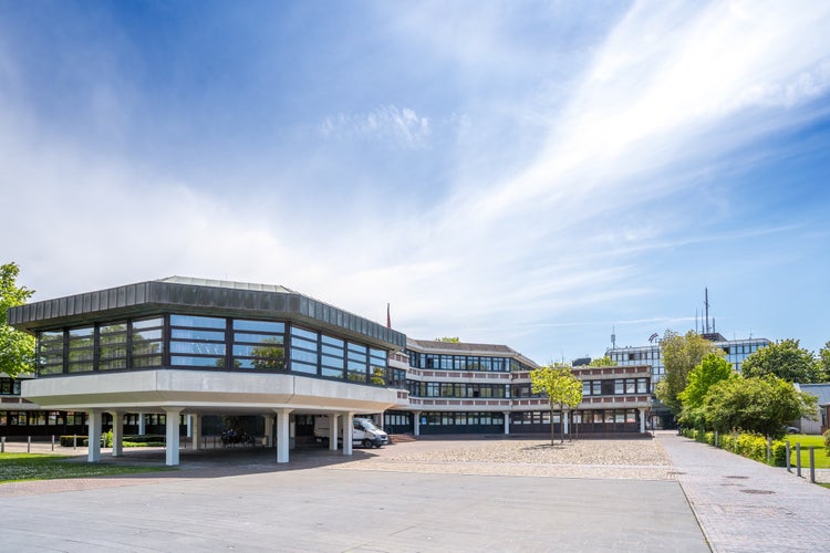 City hall of Aurich, North Sea, Germany