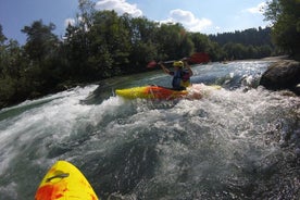 Kajaksiglingar á sava ánni Bled