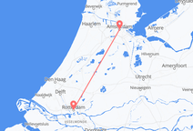 Flyreiser fra Amsterdam, til Rotterdam