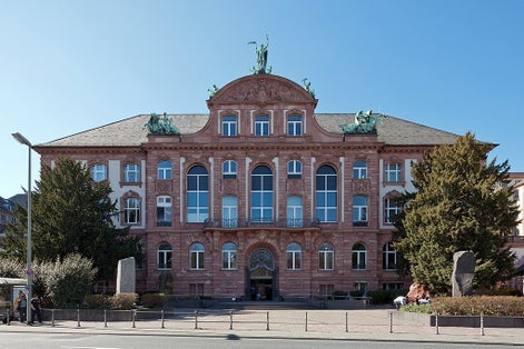 photo of viewof senckenberg Museum, Frankfurt Oder, Germany.