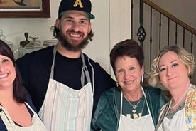 Clase de cocina vegetariana de la región del Véneto impartida por un local