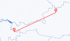 Train tickets from Hörsching to Klosters-Serneus